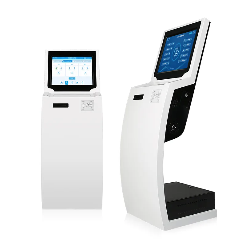 Queue management and payment kiosk